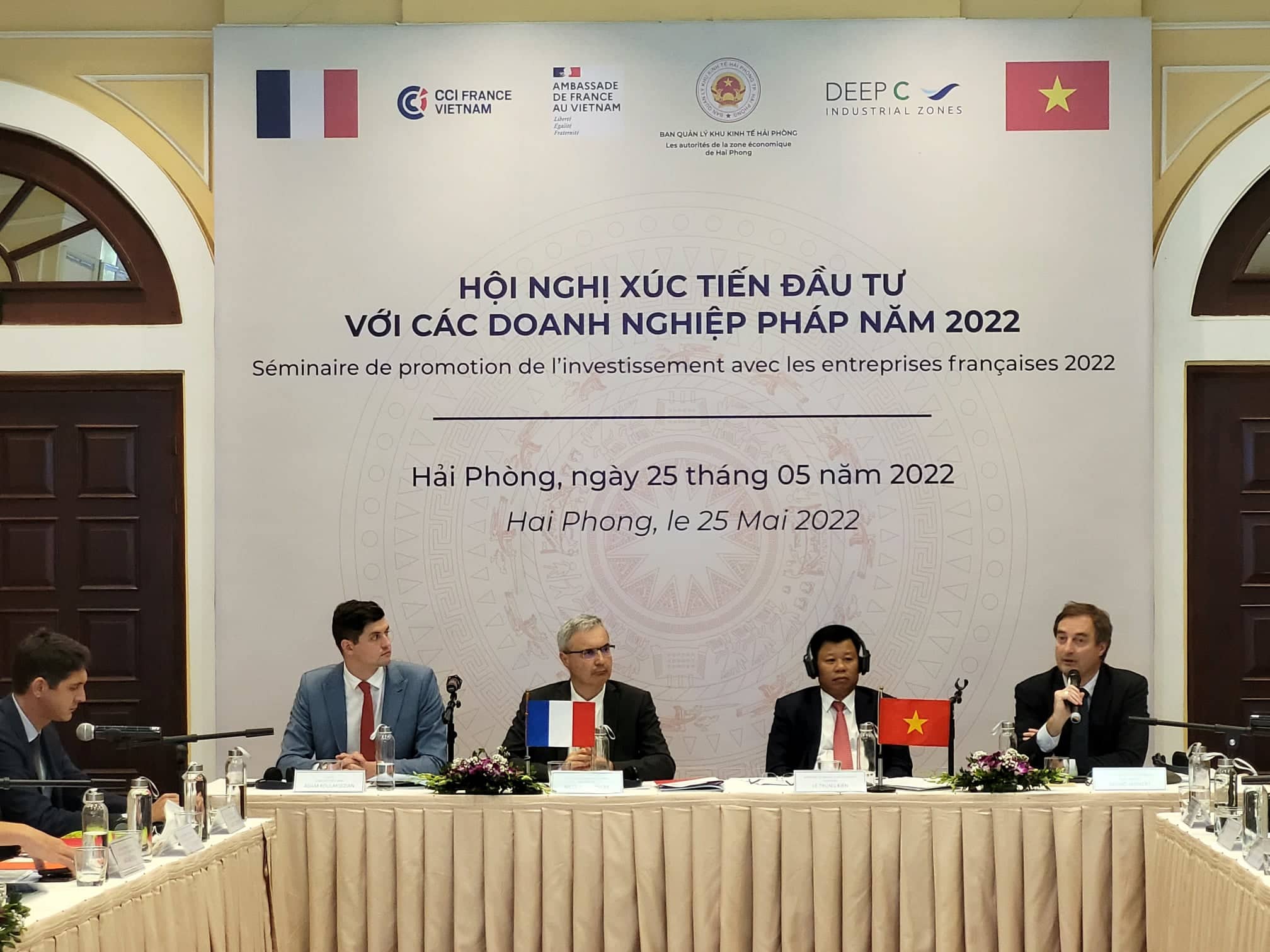 Hai Phong promeut l’investissement avec des entreprises françaises